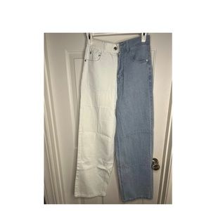 BRAND NEW W/TAGS SHEKOU COLOR BLOCK PANTS 💙